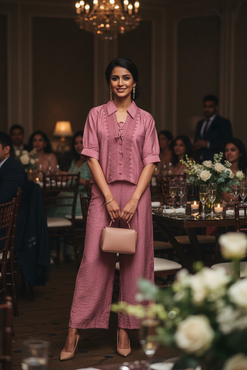 Amara Classic Pink Co ordset