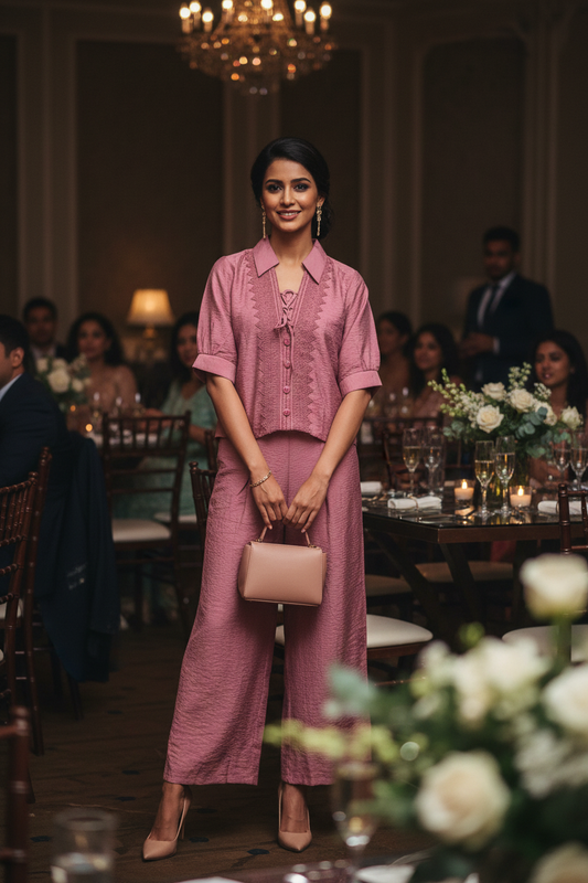 Amara Classic Pink Co ordset