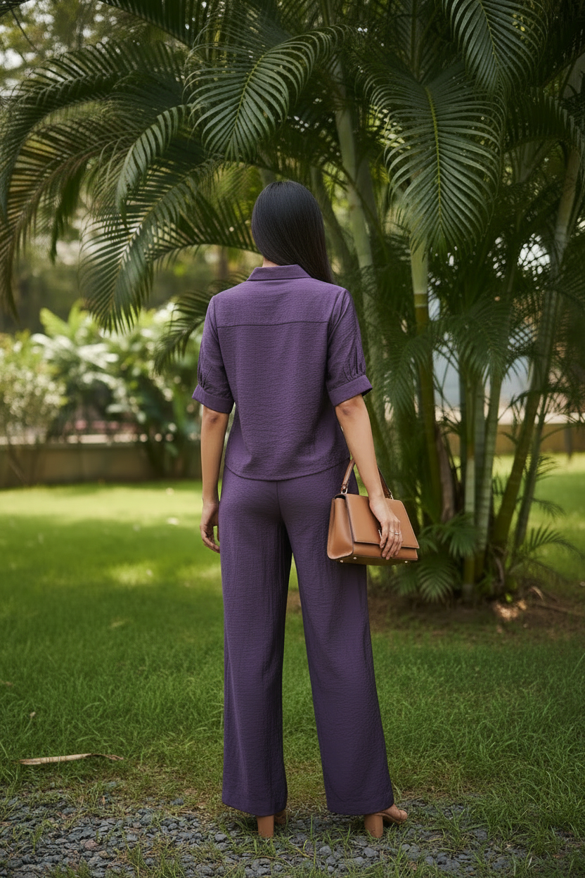 Amara Classic Violet Co ordset