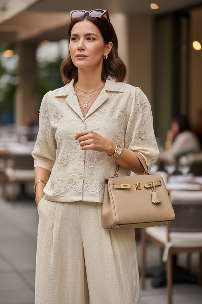 Charvi Pastel Yellow Co ordset