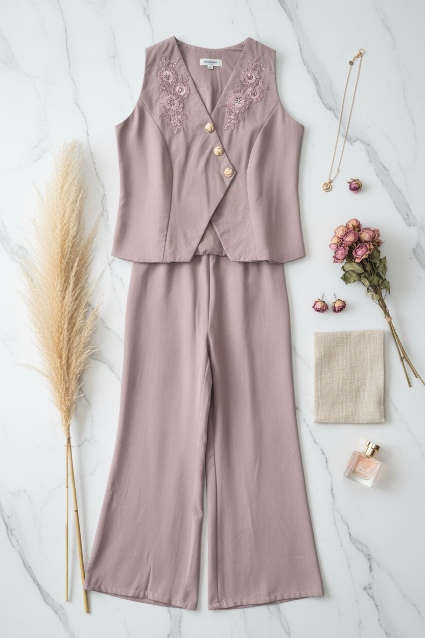 The Ishana Executive Dusty Pink Set