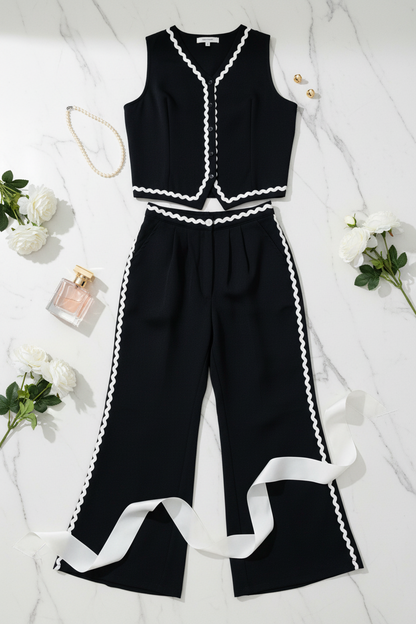 The Subtle Black Co ordset