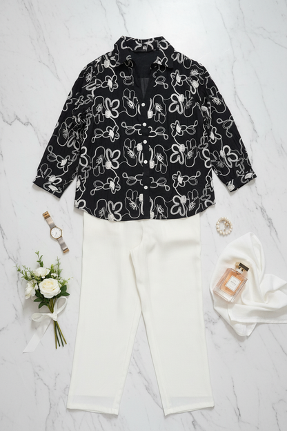 The Urban Move Co-ord in Black