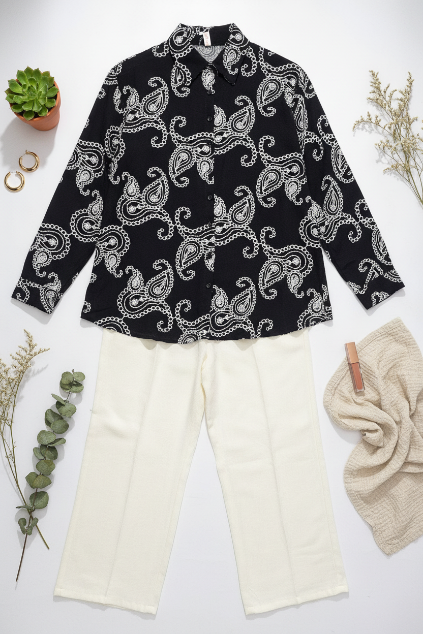 The Everyday Smart Co ord in Black