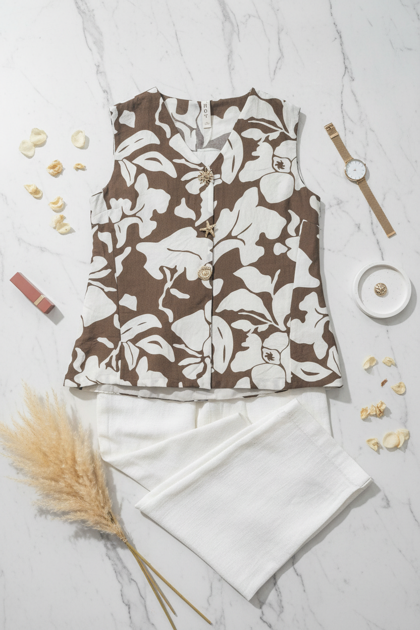 The Classy Co ords In Brown