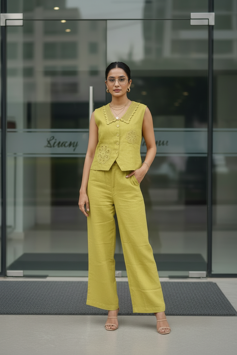 The Modern Edit Lime Co-Ord Set