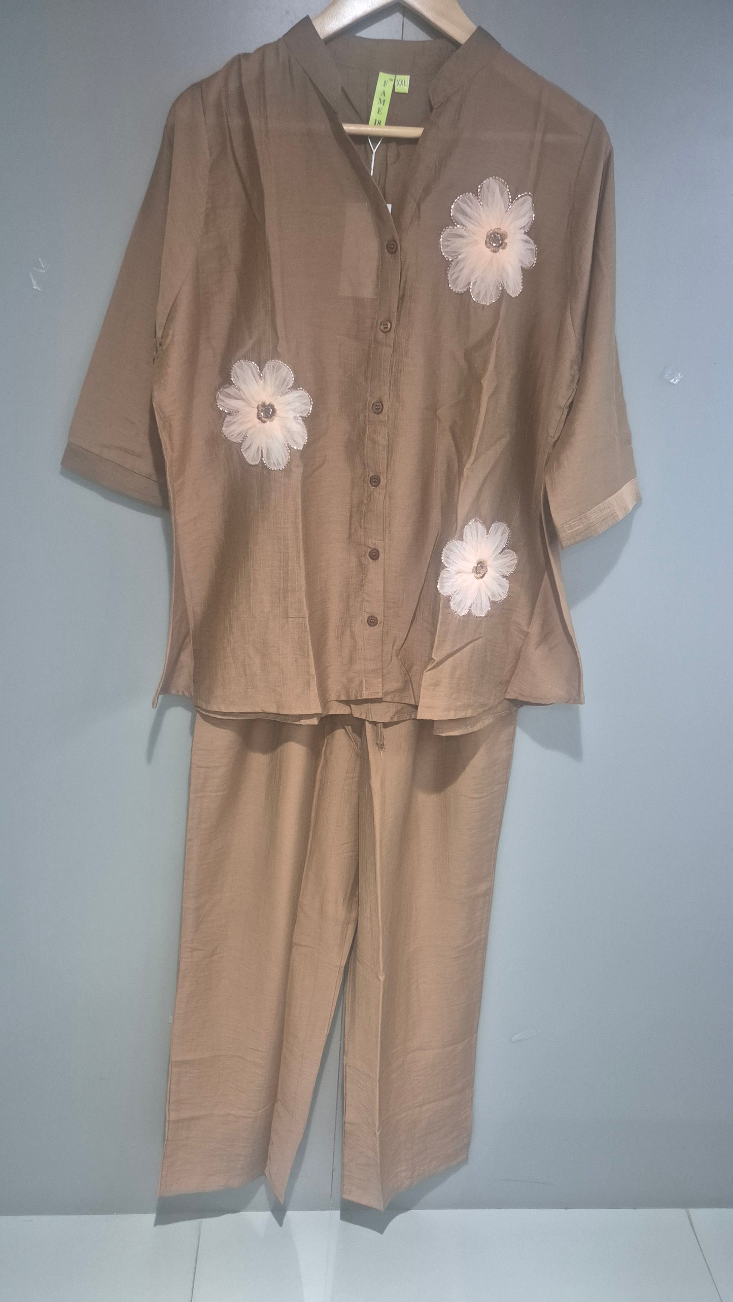 Avni Blush Co ord Set In Brown