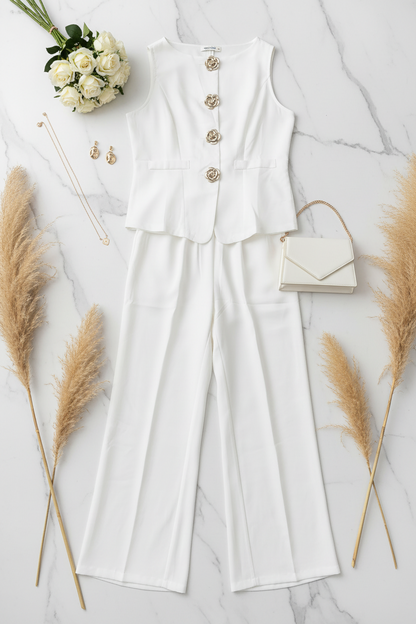 The Rosy White Co ordset