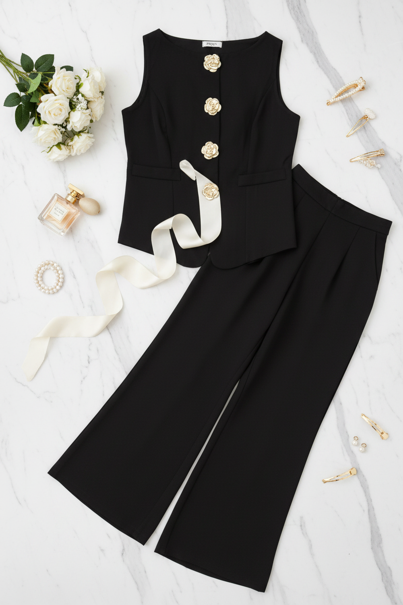 The Rosy Black Co ordset