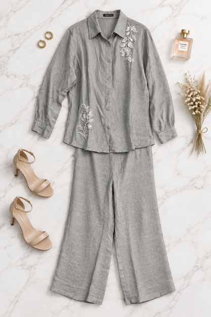 Anaya Relaxed Coord Set In Green