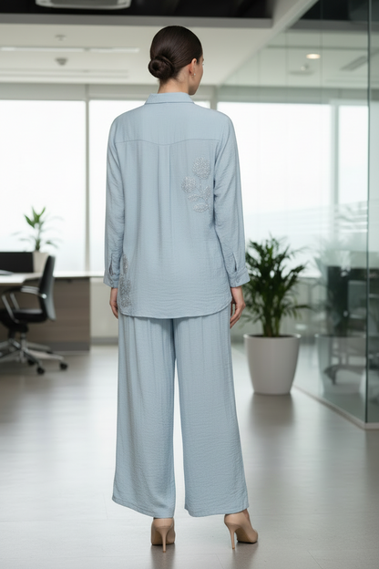 Summer Blue Co-ord Set